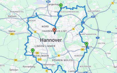 Mit dem Rad unterwegs auf dem Grünen Ring